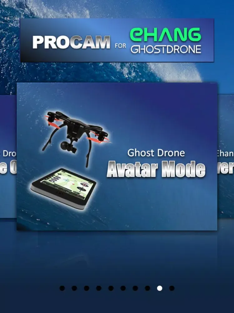 Capturas de tela do Ehang Ghost Drone & Ghost Drone VR iPad 
