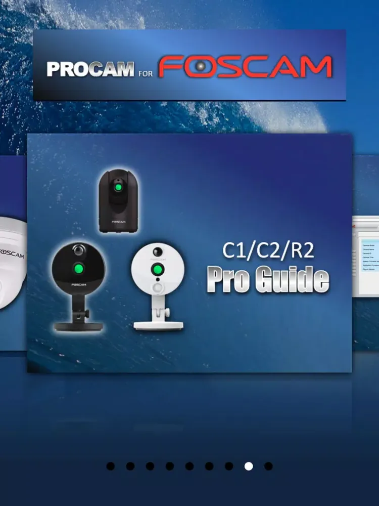 تصاویر Foscam Wireless Series of IP Cameras iPad 