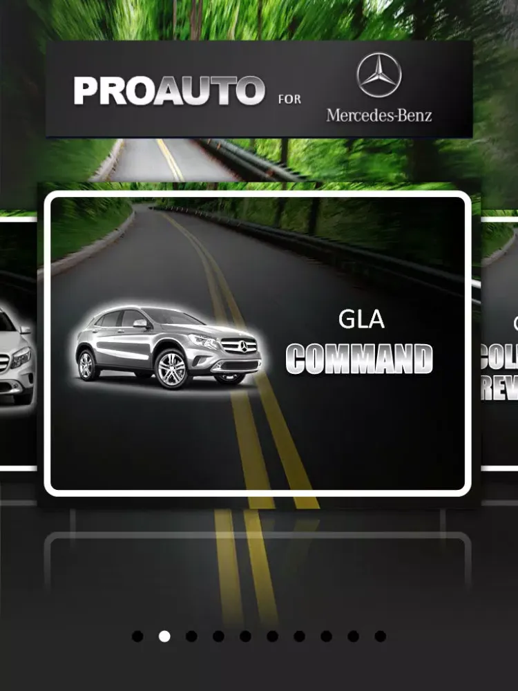 PROAUTO Mercedes G-Series Complete iPad  Screenshots