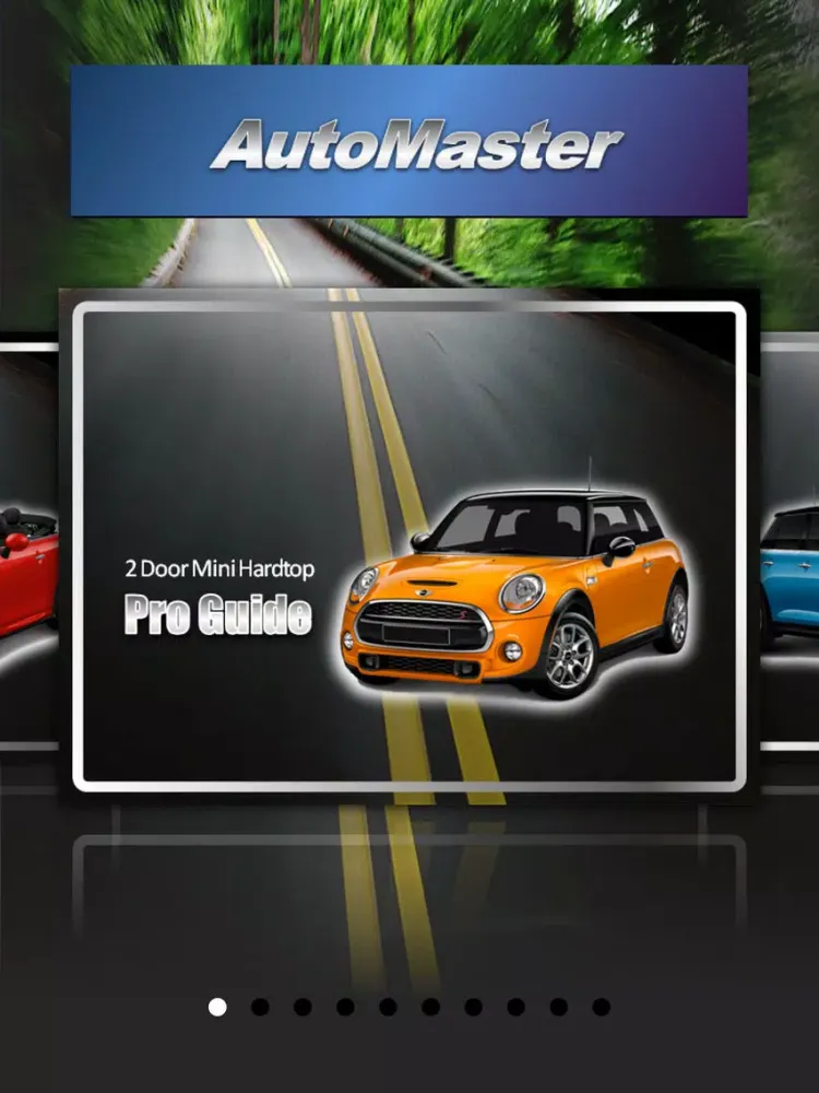 Скриншоты AutoMaster for Mini Cooper iPad 
