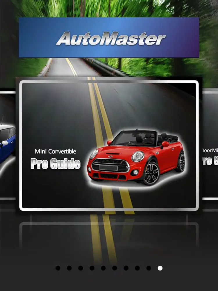 Скриншоты AutoMaster for Mini Cooper iPad 