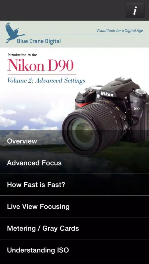 Quickpro for Nikon D90 - Advanced Topics HD Screenshots