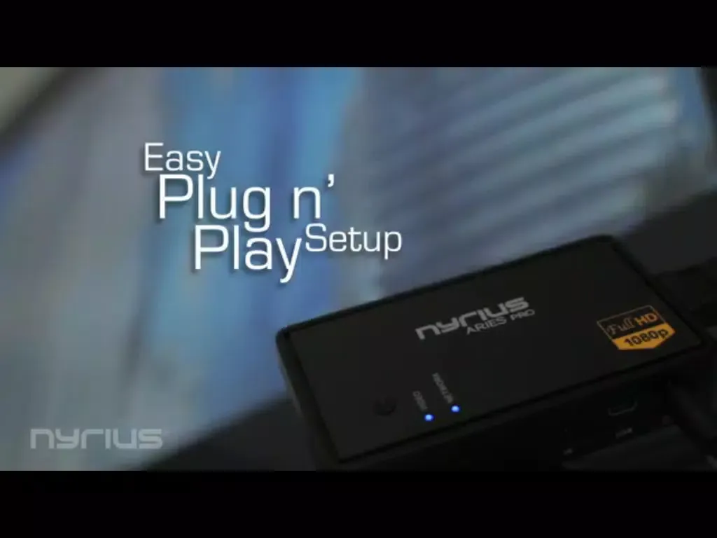 SetupPro for Nyrius Aries Prime, Pro, Home & Wireless iPad  Screenshots