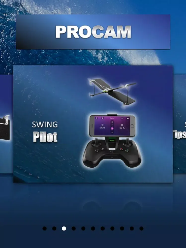 Procam for Parrot Disco & Swing iPad  Screenshots