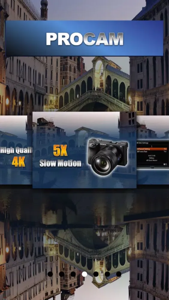 PROCAM for Sony a6500 Screenshots