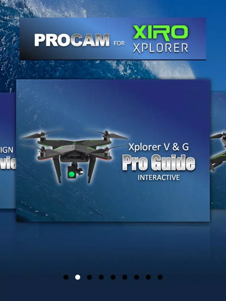 Procam for Xiro Xplorer Series Quadcopter iPad Screenshots
