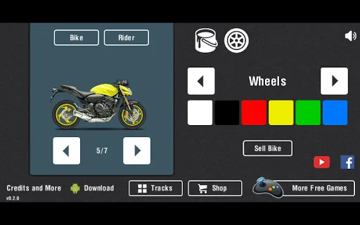 Screenshot di Moto Wheelie