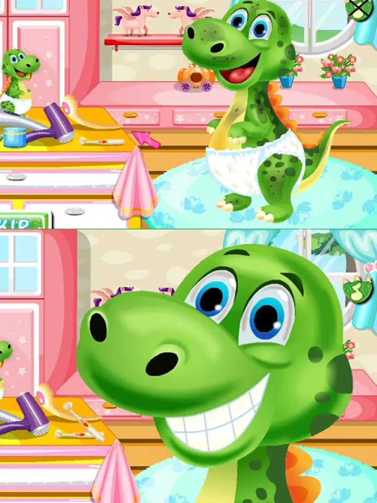 Ảnh chụp màn hình của Baby Dino Pet Spa Salon iPad 