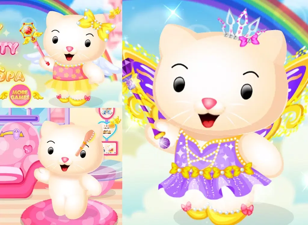 Screenshot di Fairy Kitty Pet Salon iPad 