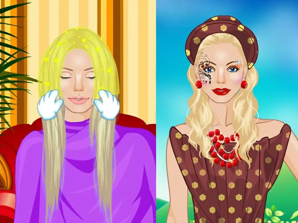 Tangkapan skrin Hair Salon Beauty iPad 