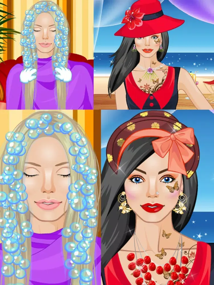 Tangkapan skrin Hair Salon Beauty iPad 