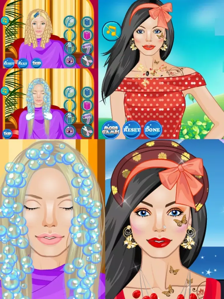 Tangkapan skrin Hair Salon Beauty iPad 