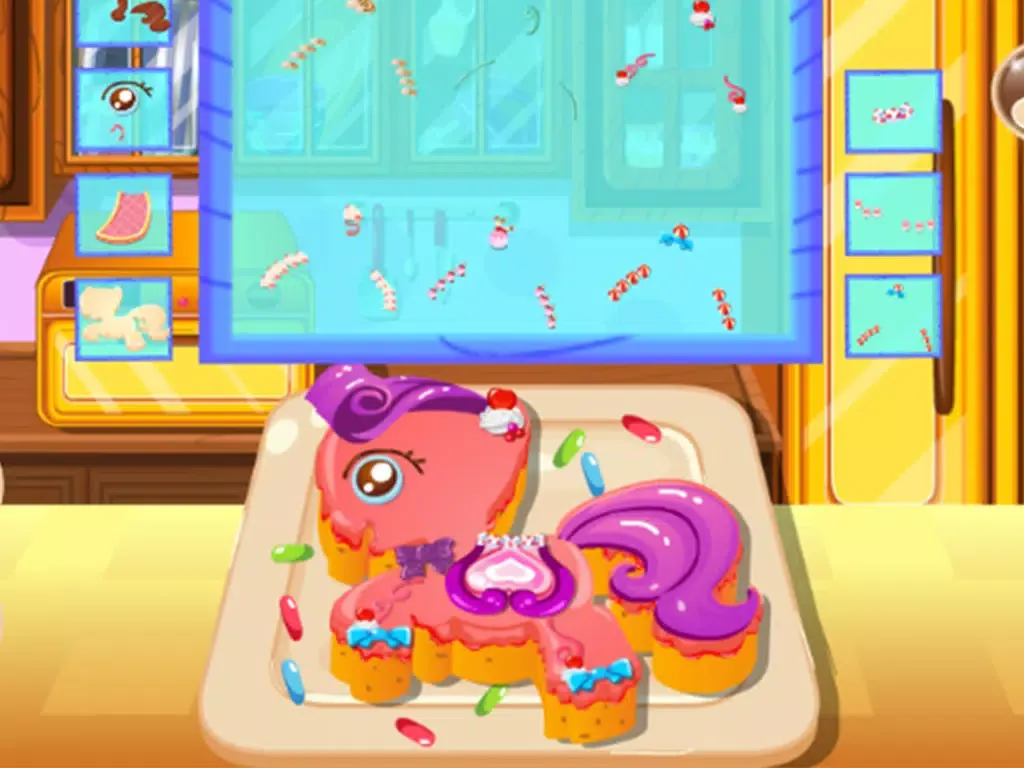 Capturas de tela do Pony Cake Maker iPad 