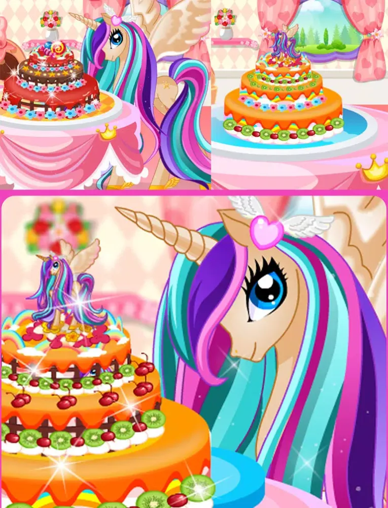 Screenshot di Pony Princess Cake Decoration iPad 