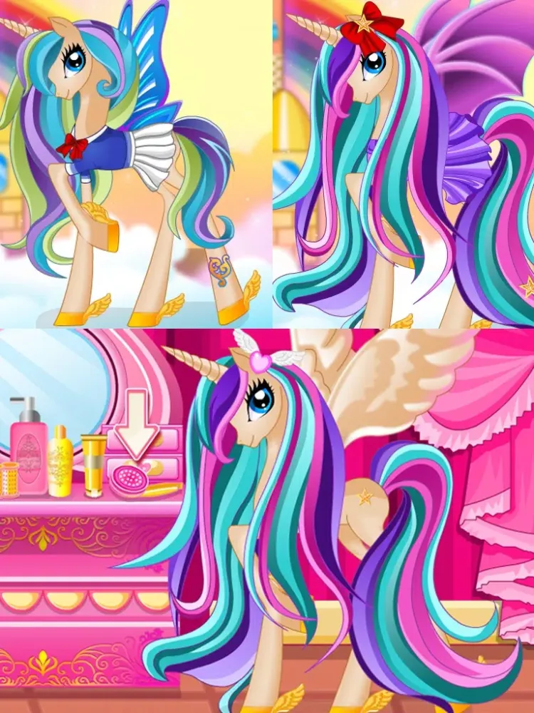 Pony Princess Hair Salon iPad  스크린샷