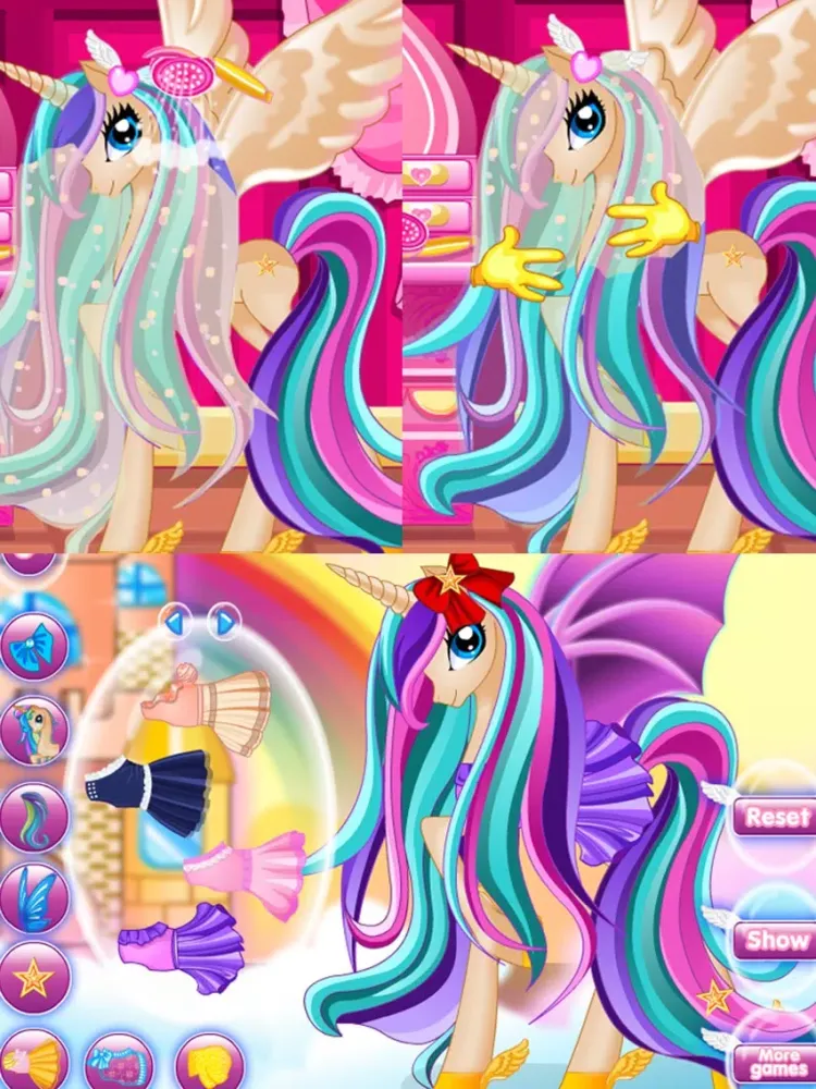 Pony Princess Hair Salon iPad  스크린샷