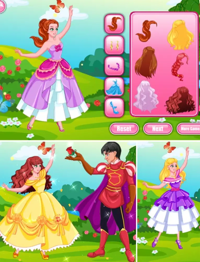 صور Princess and Prince Dress Up iPad 