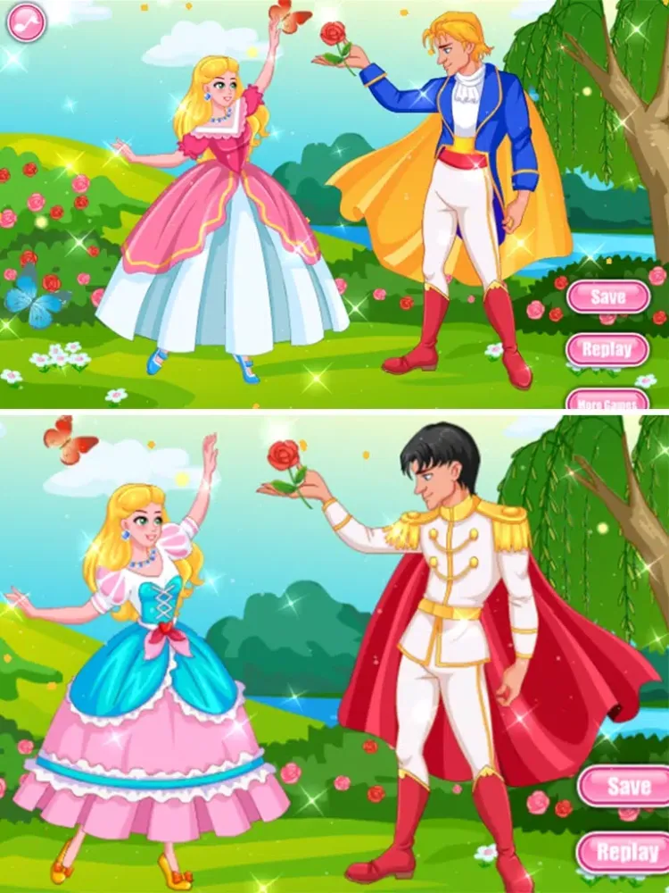 صور Princess and Prince Dress Up iPad 
