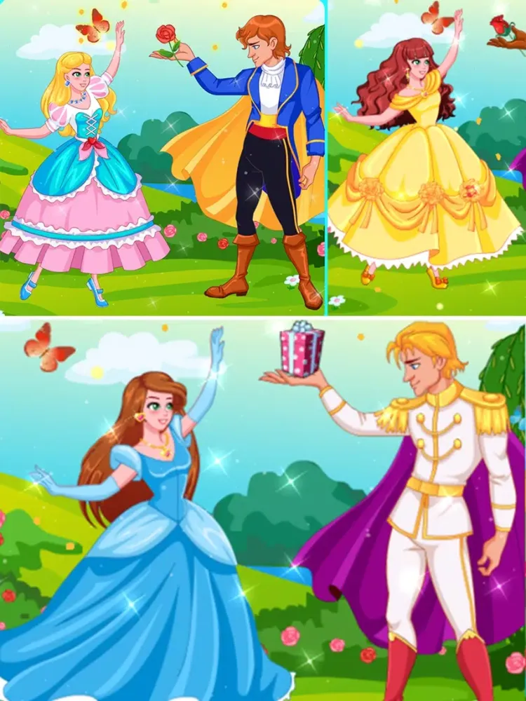 صور Princess and Prince Dress Up iPad 