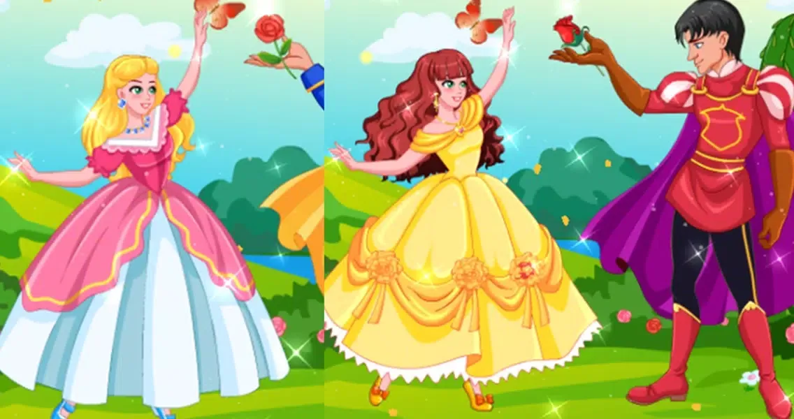 صور Princess and Prince Dress Up