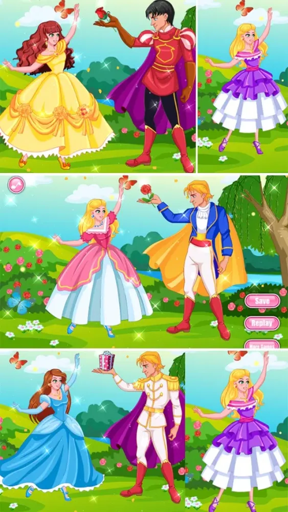 صور Princess and Prince Dress Up