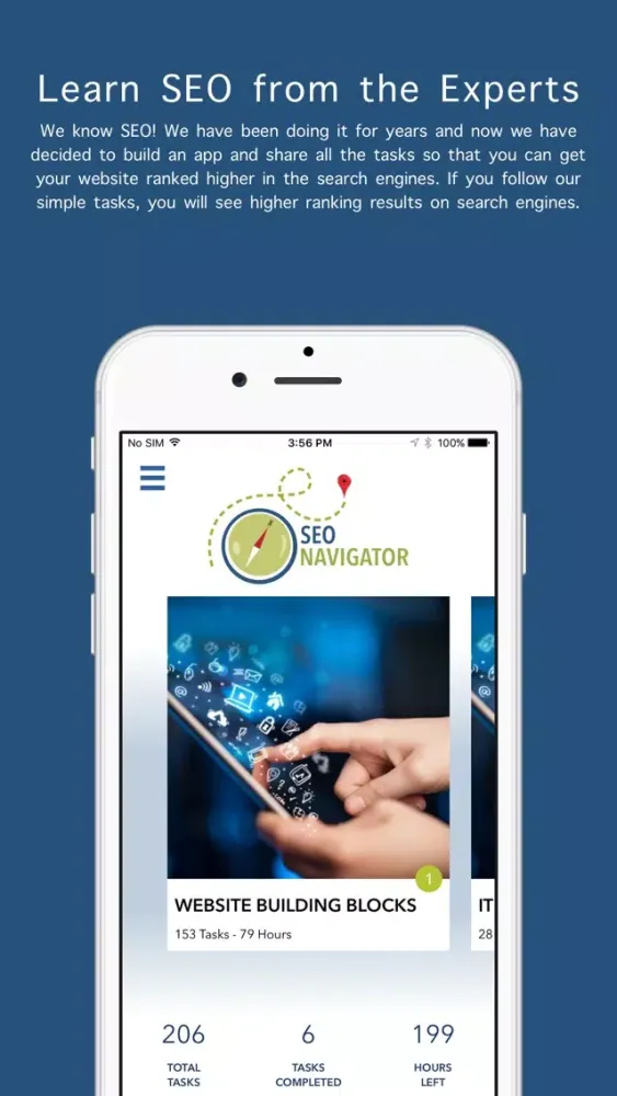 Скриншоты SEO Navigator