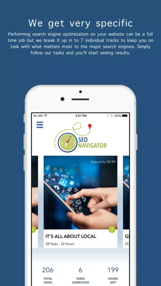 Скриншоты SEO Navigator