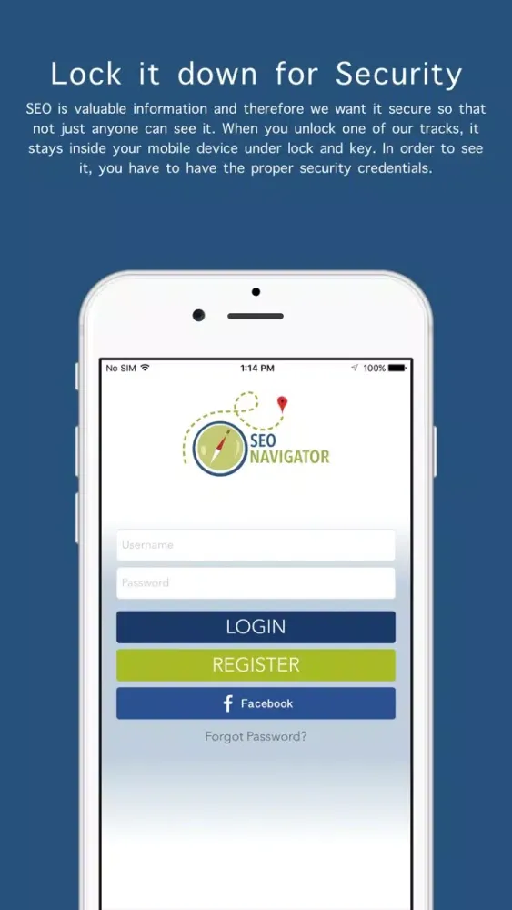 Скриншоты SEO Navigator