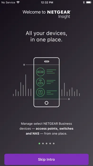 Tangkapan layar NETGEAR Insight