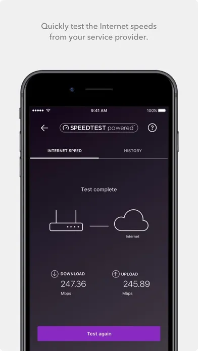 ภาพหน้าจอของ NETGEAR Nighthawk - WiFi App