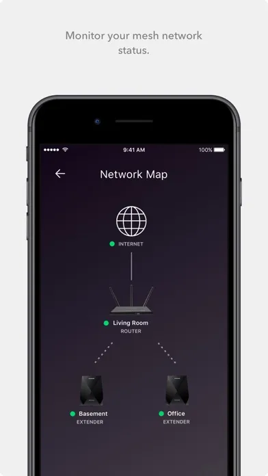 ภาพหน้าจอของ NETGEAR Nighthawk - WiFi App