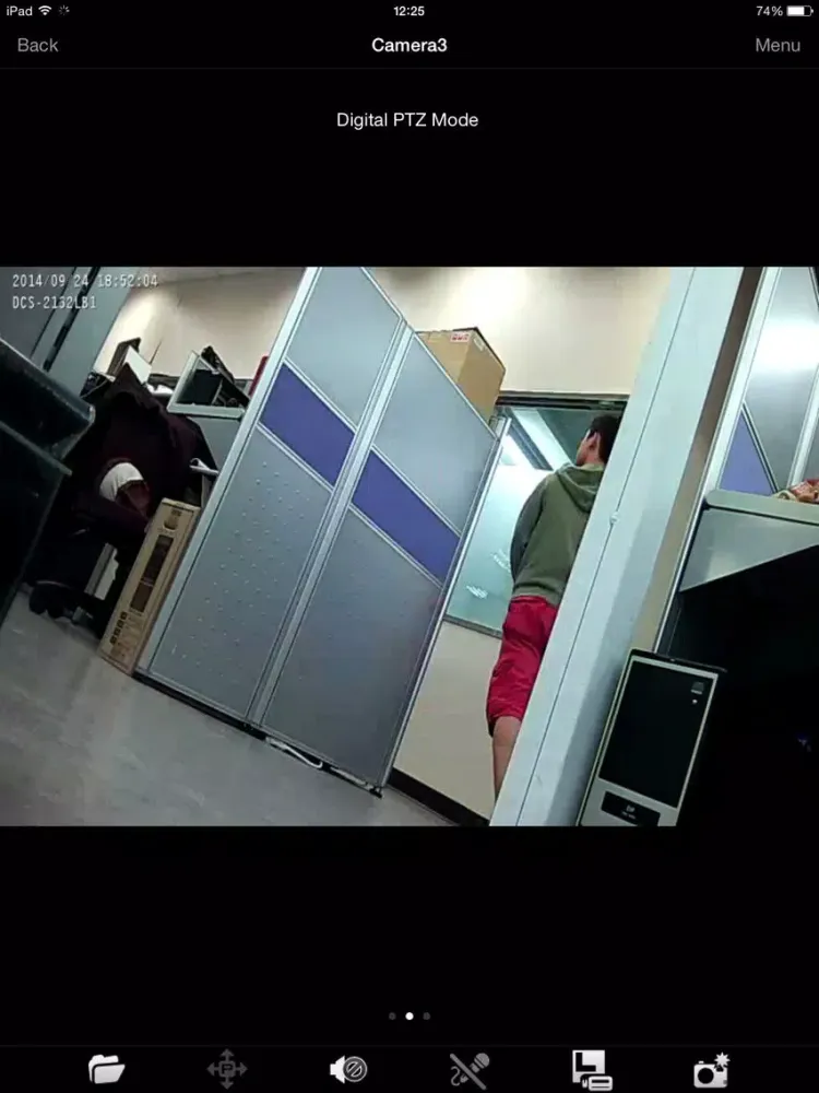 Скриншоты ReadyNAS Surveillance iPad 