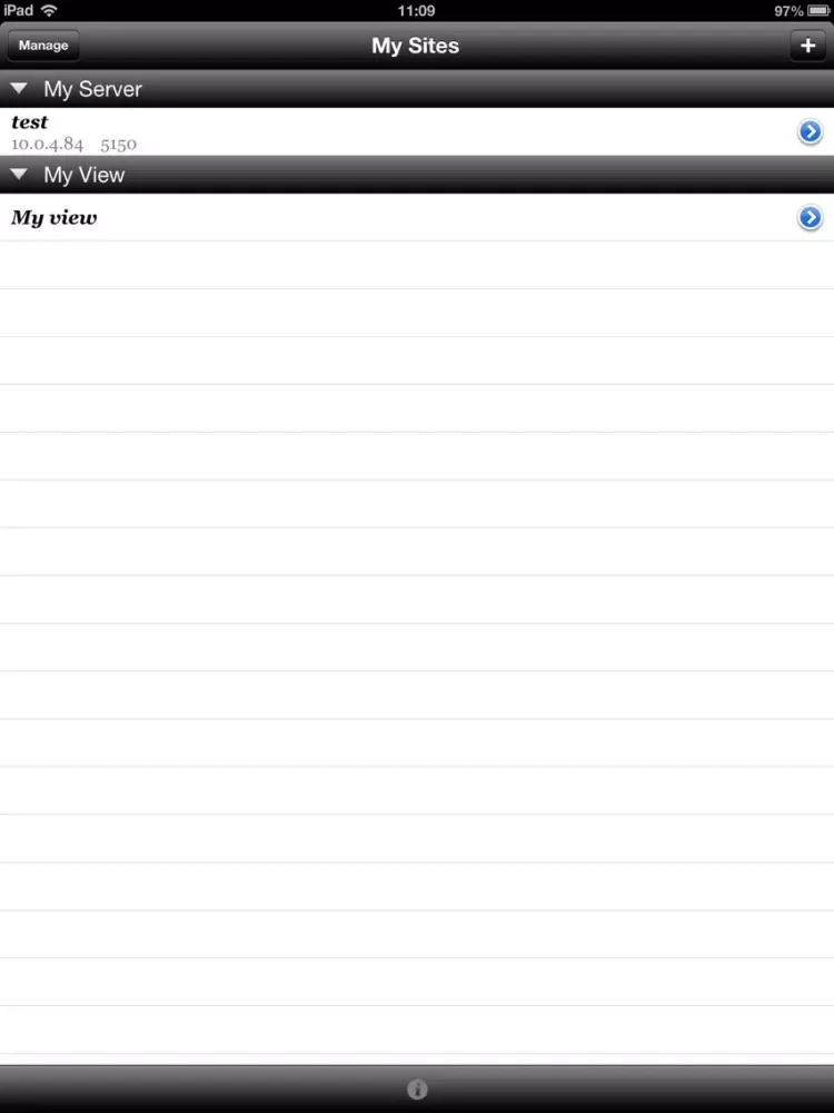 Скриншоты ReadyNAS Surveillance iPad 