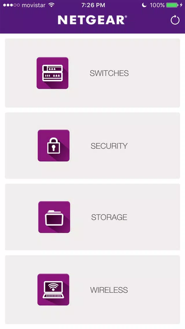 Tangkapan skrin NETGEAR Product Selector