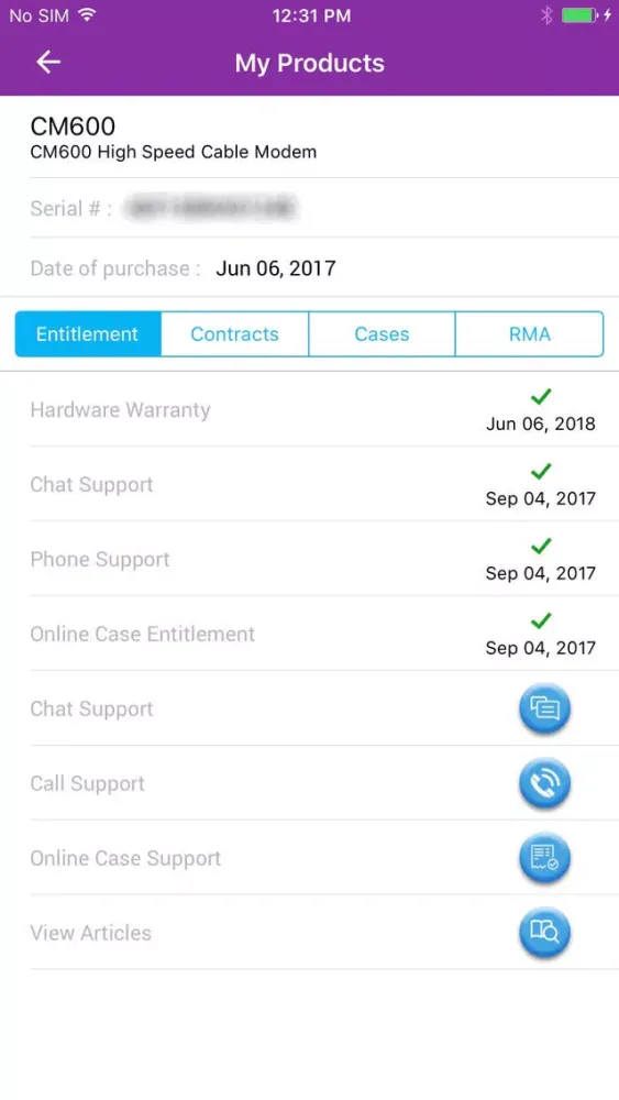 NETGEAR Support Ekran Görüntüleri