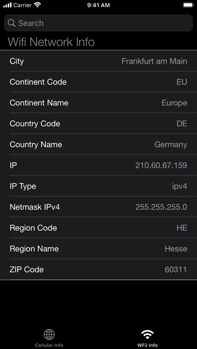 Скриншоты Network Info Scanner