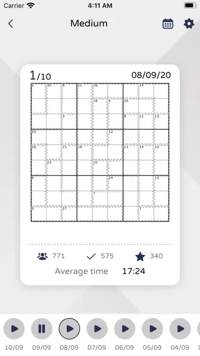 Killer Sudoku - Daily Puzzles スクリーンショット