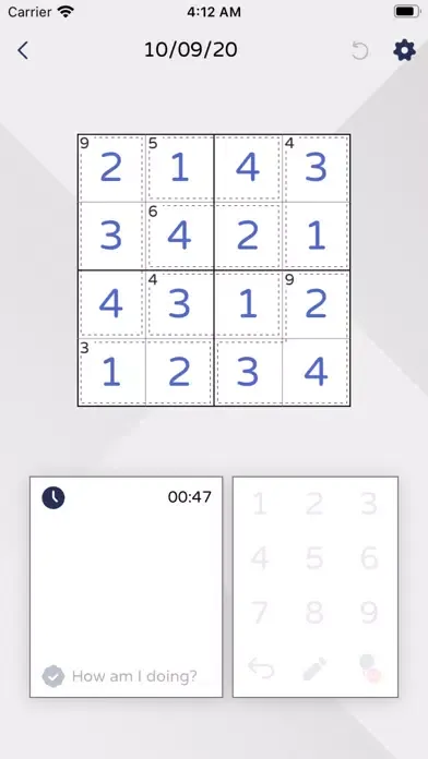 Killer Sudoku - Daily Puzzles スクリーンショット