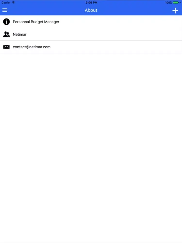 Budget Manager-personnel expense and cost tracker iPad 应用截图