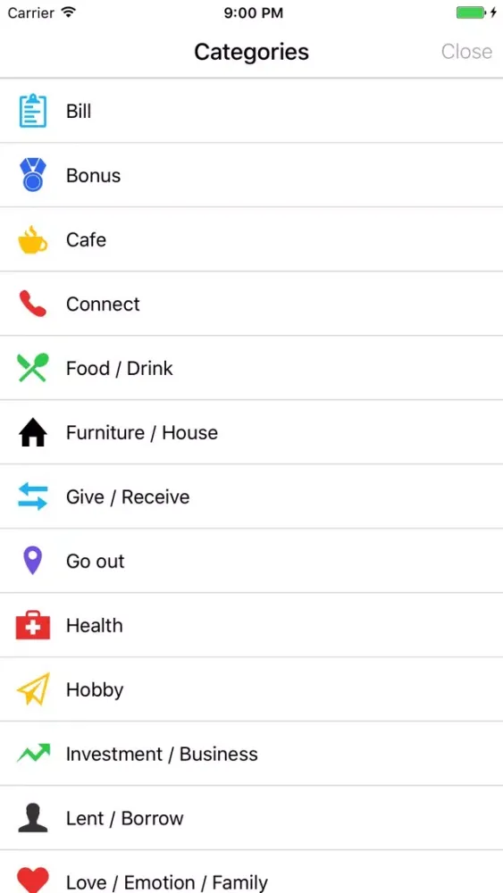 Budget Manager-personnel expense and cost tracker应用截图