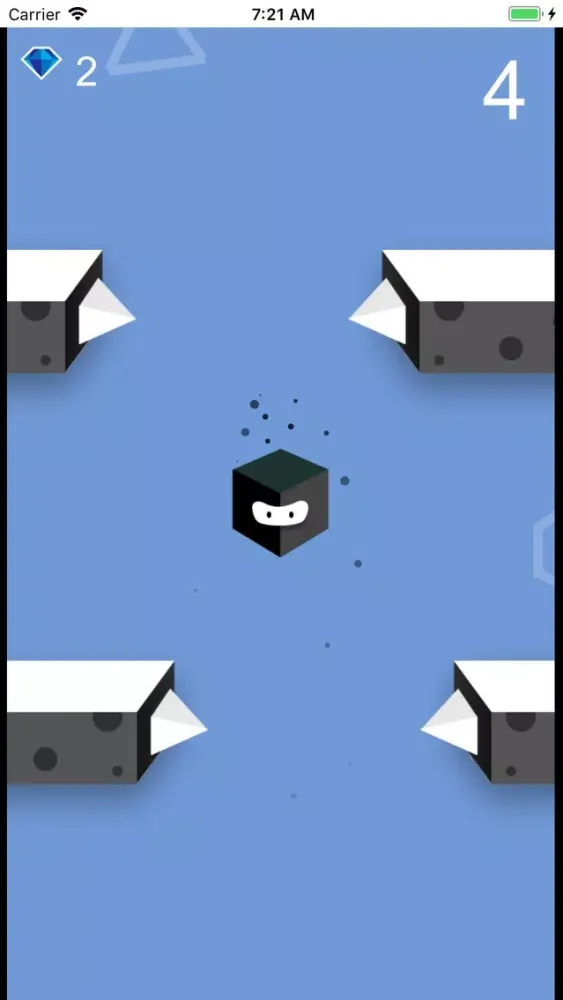 ภาพหน้าจอของ Cube Jump Box Hero