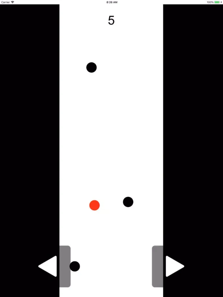 Tangkapan layar FALLING DOTS Arcade iPad 