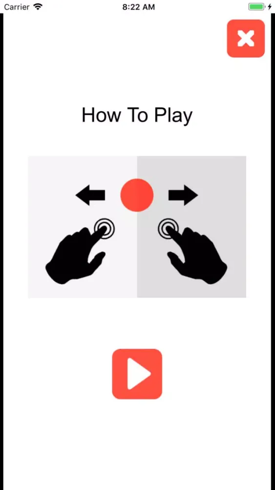 Tangkapan layar FALLING DOTS Arcade