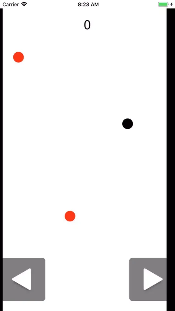Tangkapan layar FALLING DOTS Arcade