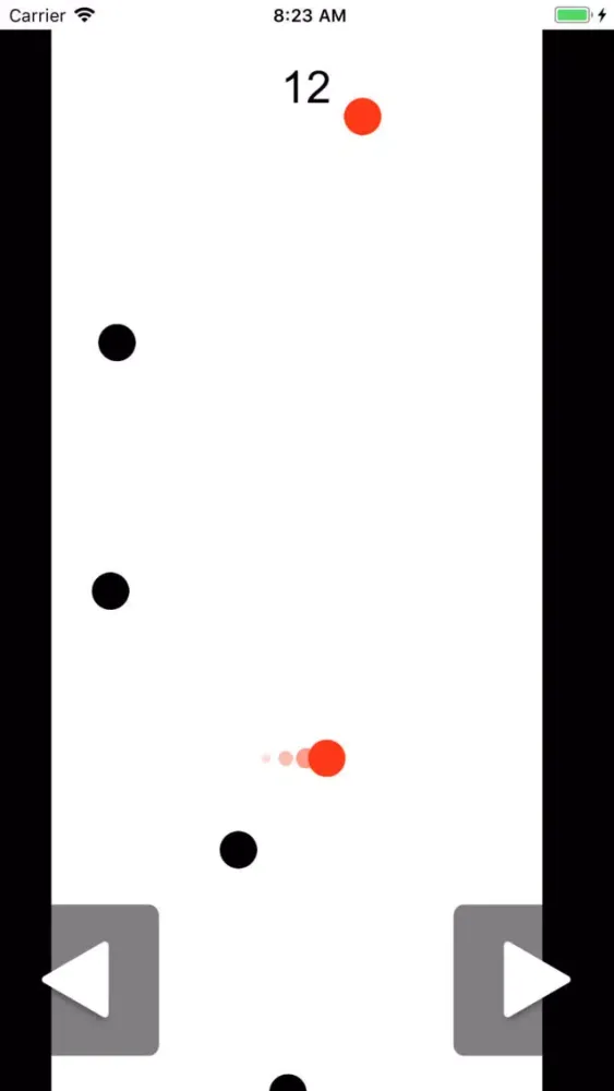 Tangkapan layar FALLING DOTS Arcade