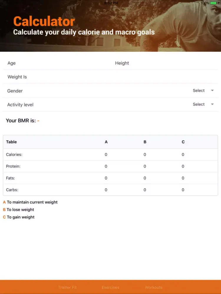 تصاویر FITrainer : your personnal trainer iPad 