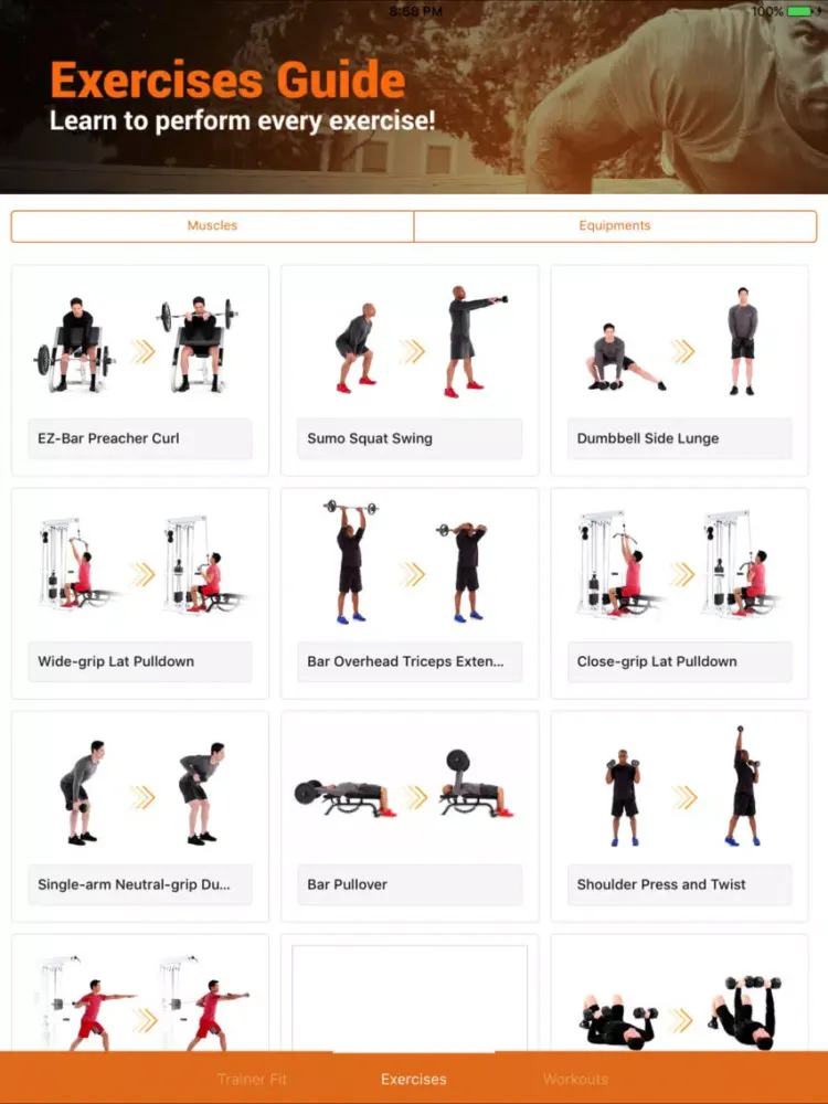تصاویر FITrainer : your personnal trainer iPad 