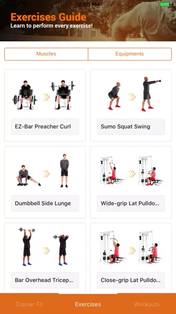 تصاویر FITrainer : your personnal trainer