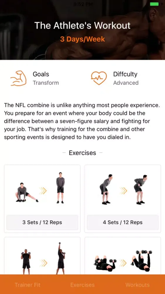 تصاویر FITrainer : your personnal trainer