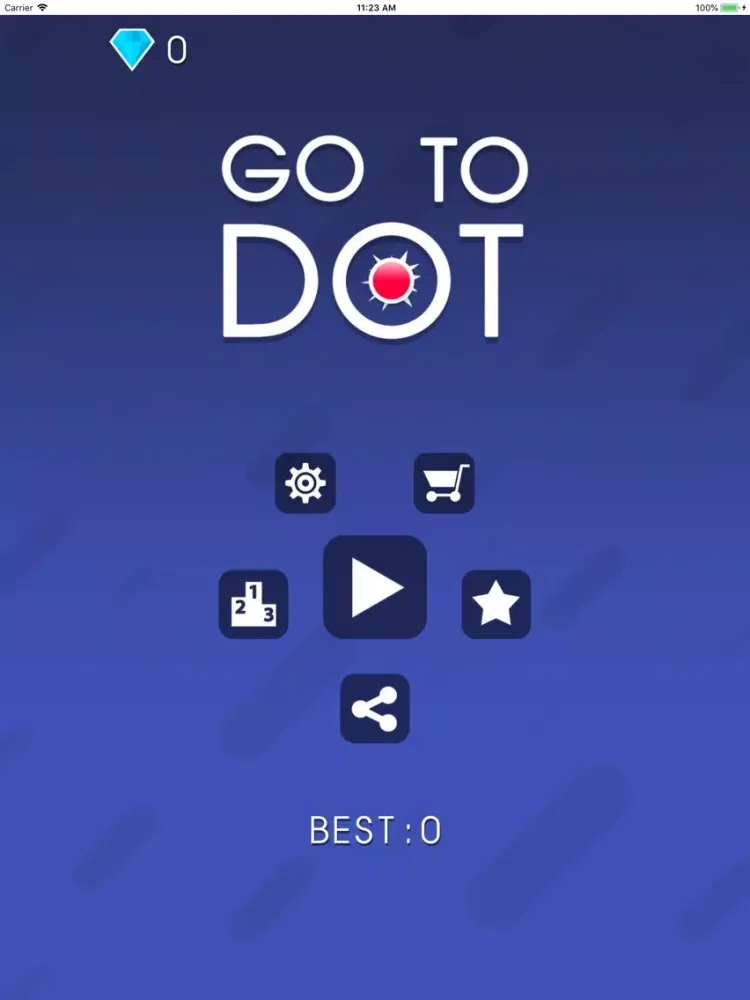 ภาพหน้าจอของ Go To Dot Base iPad 